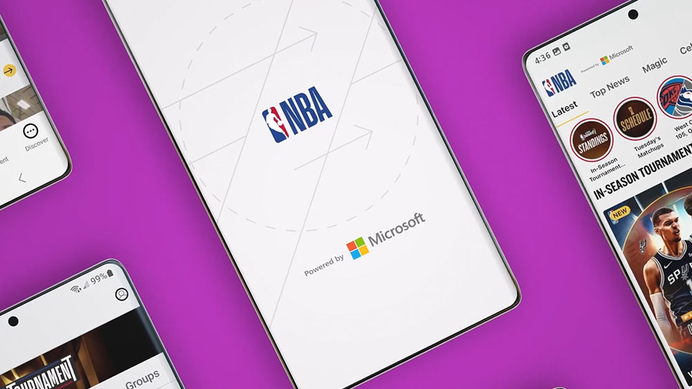NBA App by Microsoft